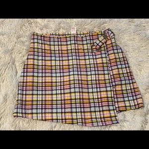 Justice plaid skirt! Size 10 girls